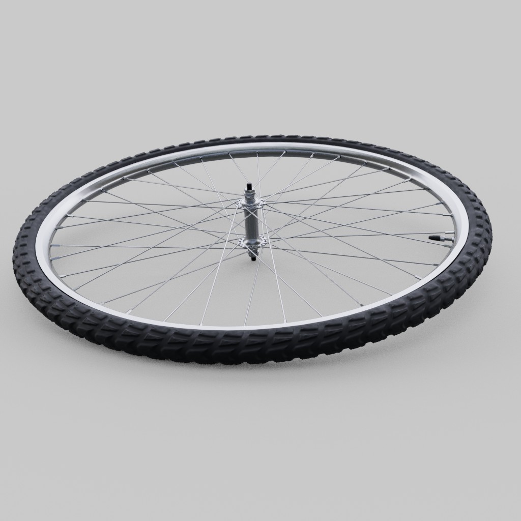 Bicycle front wheel preview image 1